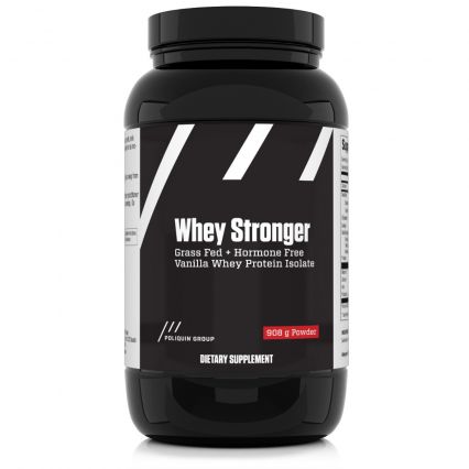 Whey Stronger Grass Fed & Hormone Free Vanilla - The Vault Fitness